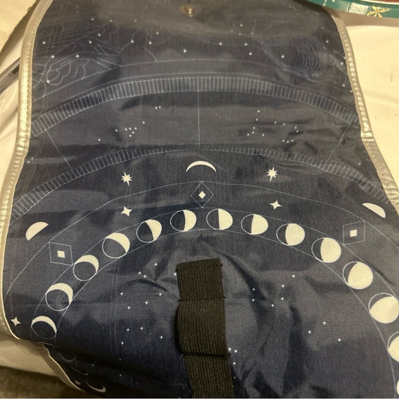 Paul Mitchell cosmetic bag Bathroom Grooming Toilets Cosmetic Travel Bag Silver - Picture 6 of 11